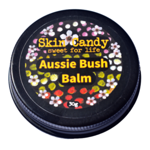Black tin of Aussie Bush Balm
