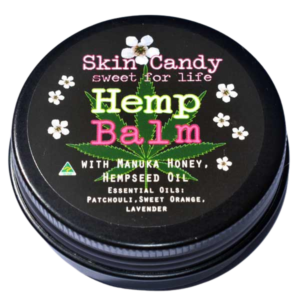 Hemp Balm in black tin
