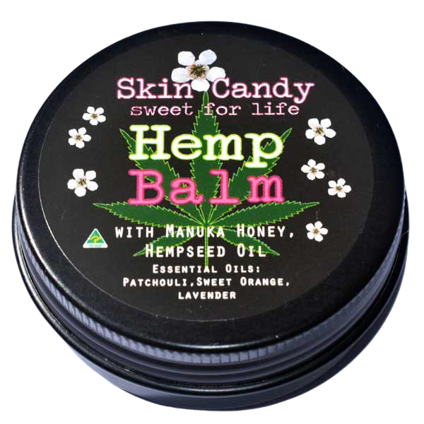 Hemp Balm in black tin